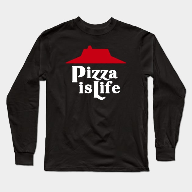 Pizzaislife Abode Long Sleeve T-Shirt by PizzaIsLife